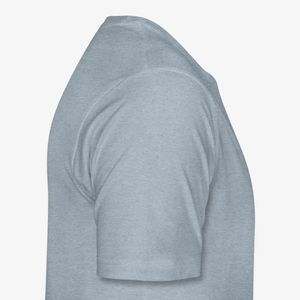 เสื้อยืดคอกลมแขนสั้นผู้ชาย สีเทา ทรงปกติ ผ้าฝ้าย ทอแบบเจอร์ซีย์ ระบายอากาศได้ดี น้ำหนัก 180 กรัม เนื้อผ้าเนื้อนุ่ม ใส่สบาย - Product Image 6