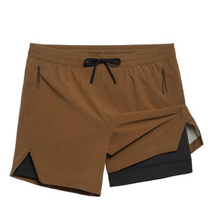 Shorts de sport personnalisés pour hommes, style streetwear, pour l'entraînement et la course estivale, coupe athlétique - Product Image 2