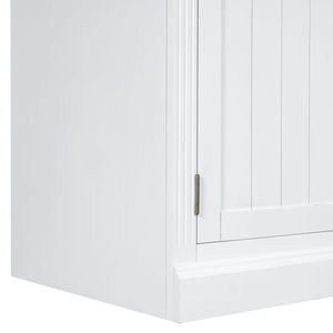 Estantería Moderna de 83.4 Pulgadas de Alto con Iluminación LED, Puertas y Cajones, Juego de 2 Piezas, Estantería de Almacenamiento - Product Image 5