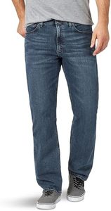 Jean en denim 100 % coton confortable pour homme, bleu nuit, style streetwear, uni, respirant, séchage rapide, taille mi-haute, délavé, léger pour l'été - Product Image 4