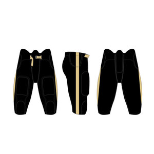 Vêtements de sport personnalisés en gros pour hommes et femmes, ensembles d'uniformes de football courts, impression par sublimation numérique, broderie, football américain - Product Image 6