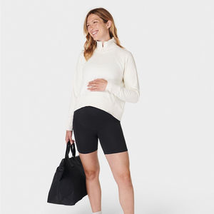 Pantalones de Yoga Personalizados de Cintura Alta, Shorts Casuales Deportivos Ligeros para Mujer, Shorts de Yoga para Gimnasio de Alta Calidad Hechos en Pakistán - Product Image 1