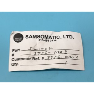 สวิตช์ SAMSOMATIC 3756-1003 รุ่น 3756-1003-03 - อุปกรณ์และอะไหล่เซมิคอนดักเตอร์ระดับโลกที่เชื่อถือได้ - Product Image 6