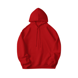 Pull-over pour homme de haute qualité, épais, en coton pur, col composite, long sweat à capuche en tissu polaire respirant et à séchage rapide pour l'hiver - Product Image 2