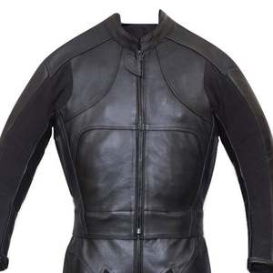 Traje de Motociclismo de Cuero Completo para Hombre con Protección para las Rodillas, Resistente al Viento, para Todas las Estaciones - Product Image 6