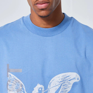 High Quality Hot Sale Custom Logo 100% Cotton Crew Fitness Puff Printing T-<b>shirt</b> <b>Men</b> Breathable <b>Thick</b> O Neck T <b>Shirt</b> - Product Image 6