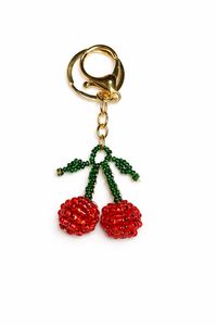 Handmade Eco-Friendly Classic Decorative Beaded <b>Keychain</b> Inspired by Traditional Embroidery Art - Product Image 6
