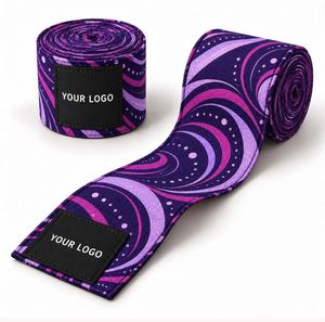 HOMIZON ENTERPRISES HE-HB-1 OEM ODM Bandages de boxe personnalisés élastiques MMA 2 pièces Tailles Couleurs Logo Certifié CE - Product Image 2