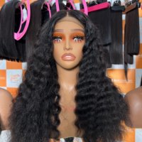 Perruques en dentelle à densité 150-200%, Cheveux vierges Remy de grade 12A, Ondulation naturelle, Pré-épilées, Extensions de cheveux bruts VN HD avec closure frontale