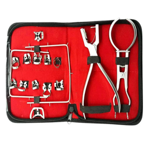 Equipo de Laboratorio Dental, Kit de Dique de Goma Dental, Instrumentos Quirúrgicos Manuales Ligeros, Certificación CE, Juego de Herramientas de Aislamiento Oral - Product Image 1