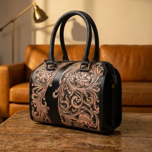Vintage Women's <b>Handbag</b> Genuine Leather Bags Sling Shoulder Bags Brown Leather <b>Handbags</b> for Women - Product Image 1