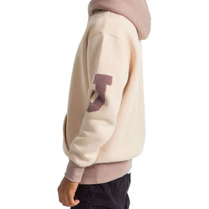 Sweat-shirts à capuche pour hommes en chenille brodée, à prix ajustable, motifs entièrement personnalisables, 100 % coton, écologiques, respirants, manches longues, hiver - Product Image 2