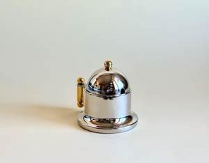 Sucrier en métal au design compact et contemporain pour l'agencement du thé et du café - Product Image 2