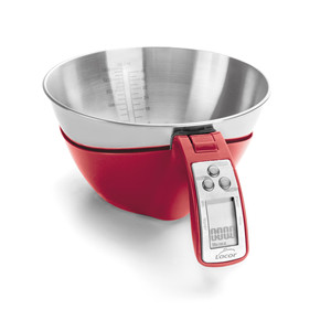 Bilancia da cucina digitale Lacor con ciotola rimovibile in acciaio inossidabile, capacità 5 litri, pesatura di precisione per cottura e preparazione di piatti - Product Image 1