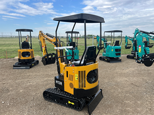 Mini-excavatrice sur chenilles CFG H13R fiable, modèle 2026, pour l'aménagement paysager, les travaux publics et la préparation des chantiers - Product Image 6