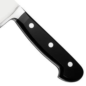 Couteaux de chef polyvalents avec une longue lame de coupe et une poignée noire à trois rivets pour la découpe de viande et de légumes à la maison - Product Image 4