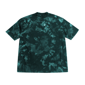 Nouveaux t-shirts à manches courtes pour hommes avec logo personnalisé, design tie-dye, tissu tricoté respirant avec motif imprimé en vente à bas prix - Product Image 1