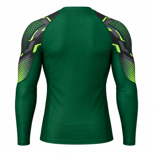 Rashguard MMA BJJ Sin Gi para Hombre, Manga Larga, Compresión, Personalizado, Sublimado, Ropa de Lucha, Secado Rápido - Product Image 3