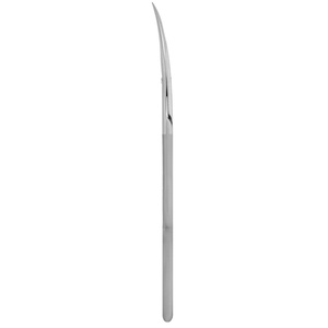 Tijeras para Uñas Pequeñas de Acero Inoxidable de 4.5 Pulgadas, Hojas Curvas Afiladas para Belleza, Corte de Pelo Facial, Pestañas, Cejas, Maquillaje - Product Image 2