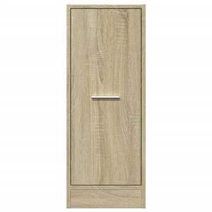 Armoire d'apothicaire en bois d'ingénierie chêne Sonoma, meuble compact pour salon - Product Image 5