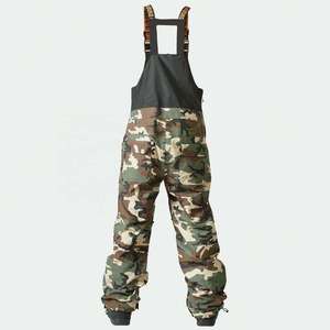 Waterproof Men's Camouflage Ski Bib Snowboard Pants <b>Winter</b> Outdoor Windproof Insulated Camo <b>Overalls</b> for Skiing and Snowboarding - Product Image 3
