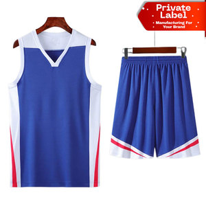 Uniforme de Baloncesto en Blanco Listo para Imprimir, Cuello Redondo, Kit de Equipo, Uniforme de Baloncesto en Blanco para Sublimación, Sin Mangas, Amarillo - Product Image 1