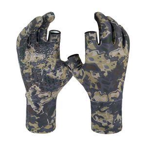 Guantes de Caza con Camuflaje, Palma Acolchada con Agarre de Silicona, Material de Poliéster, para Ciclismo al Aire Libre, Precio al por Mayor - Product Image 4