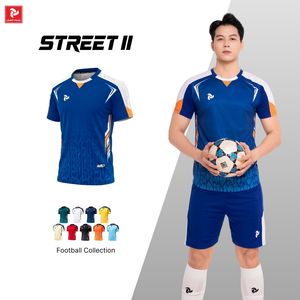 Ensemble de maillots de football Street II, séchage rapide, respirant, uniforme d'équipe de football, adultes, enfants, plusieurs couleurs, Just Play - Product Image 2