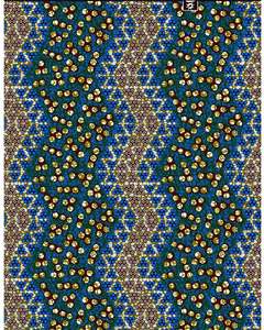 Tissu en Coton Ankara Imprimé Wax Africain Respirant et Écologique pour Vente en Gros – Tissu Batik Coloré pour Robes Traditionnelles et Artisanat - Product Image 1