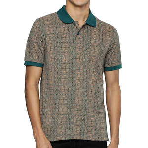 Camiseta de Golf para Hombre de Alta Calidad con Diseño de Palmeras, Manga Corta, Tejido de Poliéster, Cómoda, Transpirable y de Secado Rápido - Product Image 6