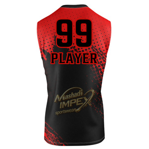เสื้อฟุตบอลแบบกำหนดเอง ชุดกีฬาแบบสั่งทำพิเศษ 7v7 / 7on7 เสื้อฟุตบอลแบบกลับด้านได้ ชุดยูนิฟอร์มผ้าแห้งเร็ว พิมพ์ลายแบบ Sublimation - Product Image 4