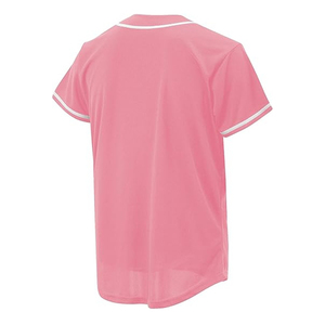 Chemises de baseball pour jeunes en gros pour hommes et femmes, chemises de baseball personnalisées à boutons avec sublimation - Product Image 4