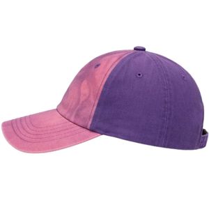 Gorra de Béisbol Tie Dye Morado y Rosa, Estilo Vintage, de Algodón Lavado, Unisex, Ajustable, Seis Paneles, Personalizable, OEM, ODM, Venta al Por Mayor de Fábrica - Product Image 3