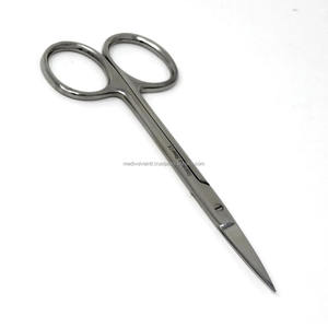 Tijeras de Iris Profesionales Manuales y Duraderas, Rectas de 4.5 Pulgadas, Instrumento Quirúrgico, Dental y Veterinario de Precisión, Acero Inoxidable, OEM ODM - Product Image 5