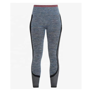 Pantalons de yoga slim pour femmes, leggings longs à taille haute pour l'été, exercice physique, respirants, style décontracté, printemps et automne - Product Image 2
