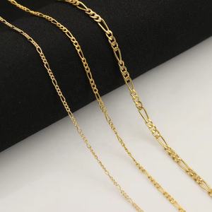 GP US 1,3mm 1,5mm 2,4mm Figaro-Kette 1/20 14k Goldgefüllt US Silber 925 Kette Großpackung Permanenter Schmuck Ketten Herstellung 4016424 - Product Image 2