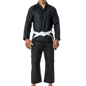 ชุดกีฬายูนิเซ็กซ์สำหรับฝึกซ้อมศิลปะการต่อสู้ แขนยาว ชุดบีเจเจ ผ้าโพลีเอสเตอร์/คอตตอนแบบซักได้ ปรับแต่งสีด้านหลังได้ ดีไซน์โดดเด่น - Product Image 1