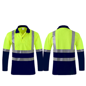 Camisetas de Seguridad Reflectantes de Poliéster de Alta Visibilidad Clase 2, Hechas a Medida con Estilo Único, Manga Corta para Trabajo en Carretera para Hombre - Product Image 6