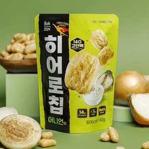 [Dailymeal] Bokthing Hero Chip : Snack protéiné croustillant à l'oignon, riche en fibres, pour adultes - Product Image 2