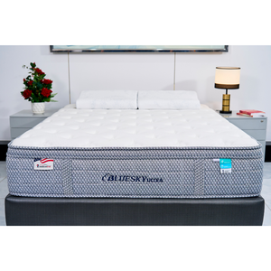 Modern Pocket Coil <b>Spring</b> <b>Mattress</b> Compressed Eco-Friendly Bedroom Euro Top Medium Hotel Use 10-Year Warranty 33cm Thick - Product Image 2