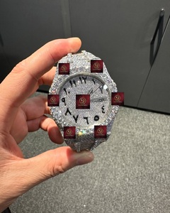 Reloj de Diamantes de Acero Inoxidable de Lujo Shreeji Jewels, 40 mm, Analógico, Mecánico, Unisex, de Moda, Alta Calidad, con GPS y Alarma - Product Image 1