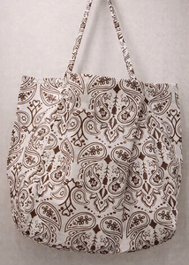 Bolso Tote Azul de Gran Capacidad, Bolso de Mano de Algodón para Viajes, Playa y Uso Diario - Product Image 3