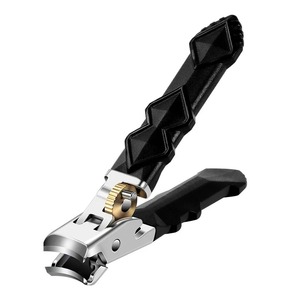 กรรไกรตัดเล็บสแตนเลสป้องกันการกระเด็น โค้งคมสำหรับเล็บหนา คีมตัดเล็บเฉียง กรรไกรตัดเล็บเท้าและเล็บมือ - Product Image 6