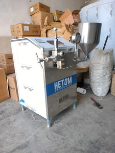 Professional stainless milk homogenizer high pressure liquid blending <b>machine</b> for dairy juice <b>cream</b> beverage processing plants - Product Image 4