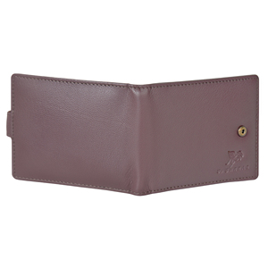 Luxury Dark Brown Genuine Leather <b>Mens</b> Money Clip <b>Wallet</b> Snap Closure Bifold Card Holder <b>RFID</b> Safe Compact Leather <b>Wallet</b> - Product Image 5