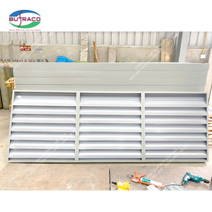 Portes à persiennes en aluminium sur mesure, produits de haute qualité, couleurs variées, conformes aux normes et à prix raisonnables - Product Image 6