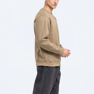 เสื้อสเวตเชิ้ตคอกลมแบบเรียบพรีเมียมขายส่งสำหรับผู้ชาย ฤดูใบไม้ร่วง ฤดูหนาว แบบสั่งทำพิเศษ - Product Image 2