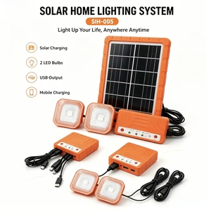 Système d'alimentation transparent 4W 5V, panneau solaire, sac à dos solaire, éclairage extérieur et utilisation d'urgence, contrôleur de charge rapide - Product Image 1