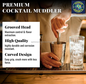 Coctelera Profesional de Acero Inoxidable |   Juego de Accesorios de Bar de Lujo |   Juego Completo de Herramientas para Cócteles |   Apto para lavavajillas |   Inicio - Product Image 3