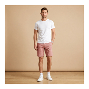 Shorts pour hommes de qualité supérieure, confortables au quotidien, fabricant OEM ODM, vente en gros, export, qualité supérieure, coton, shorts décontractés et sportifs, Inde - Product Image 6